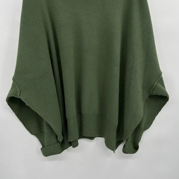 Free People Easy Street Tunic Sweater Sz M Boho Oversize Slouchy Ribbed Knit - Picture 3 of 8